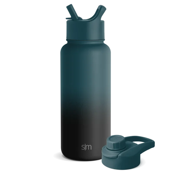Summit Water Bottle with Straw Lid and Chug Lid