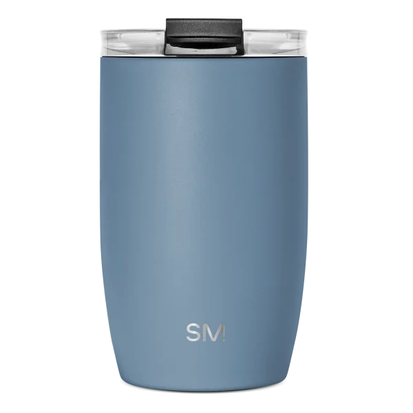 Voyager Tumbler with Clear Flip Lid & Straw