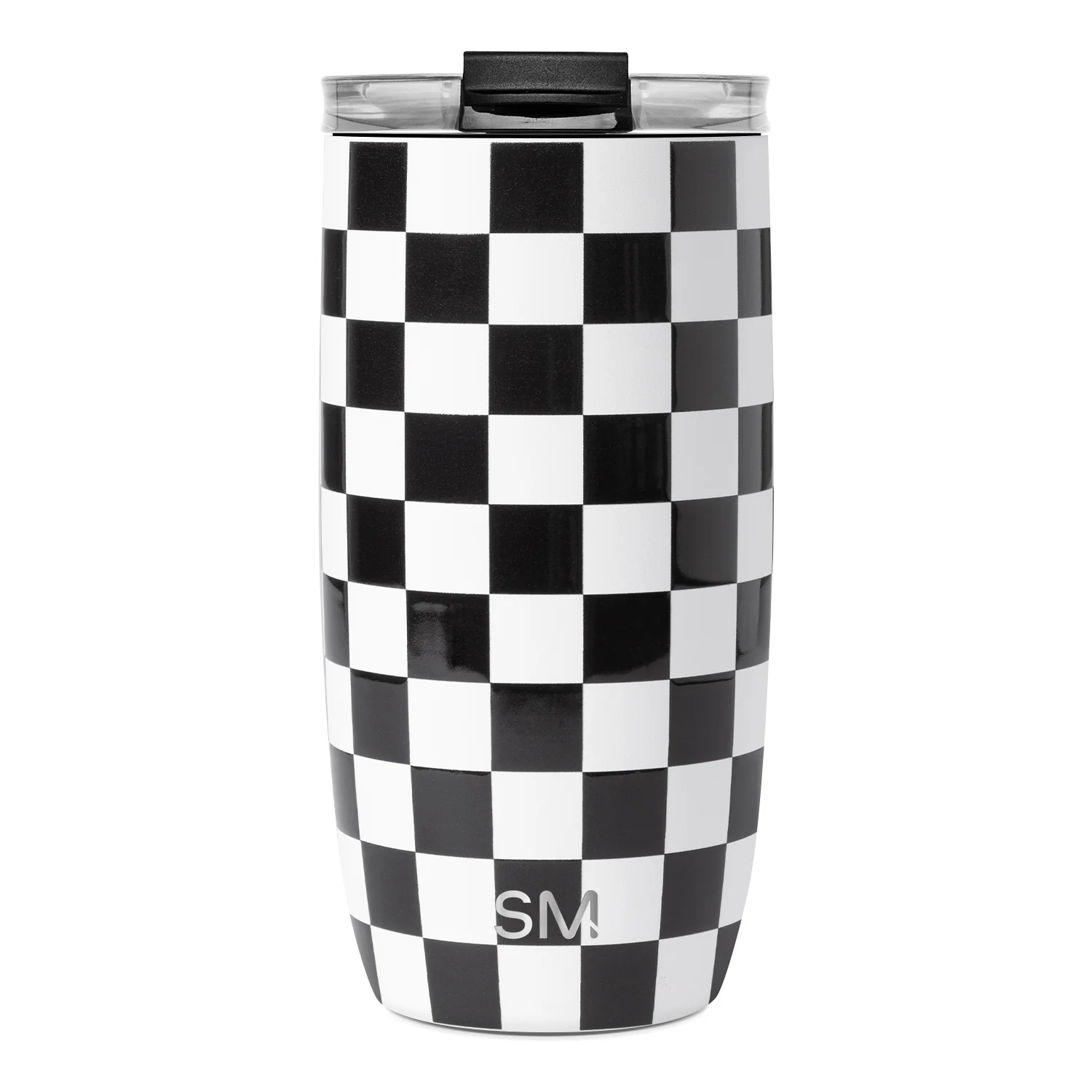 Voyager Tumbler with Clear Flip Lid & Straw