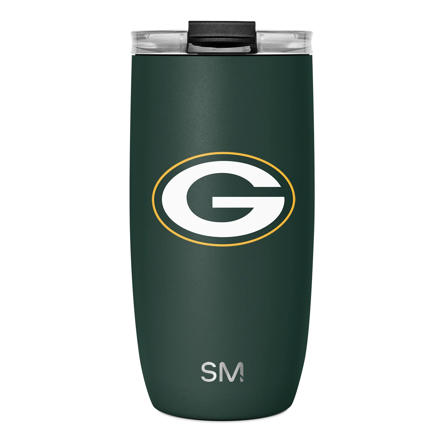 NFL Voyager Tumbler with Clear Flip Lid & Straw