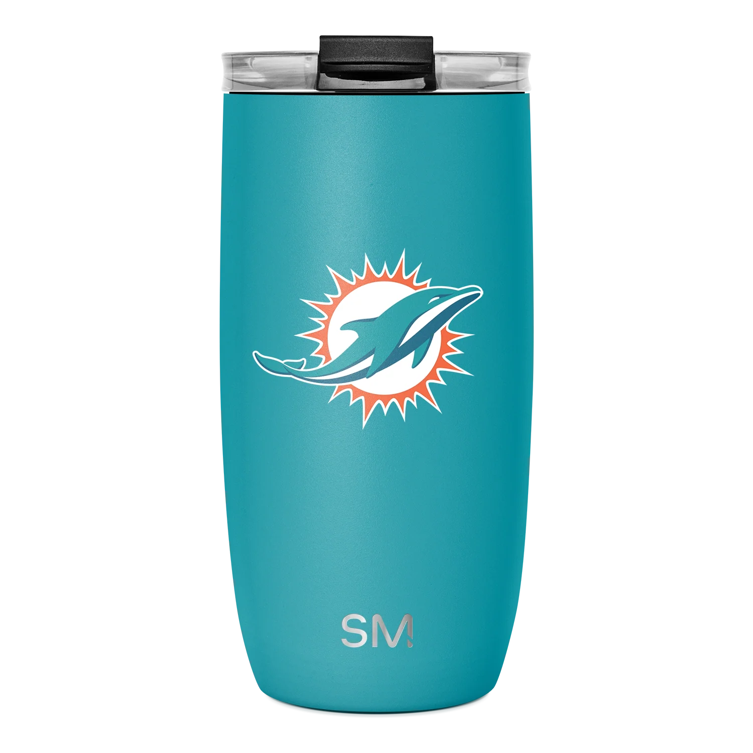 NFL Voyager Tumbler with Clear Flip Lid & Straw