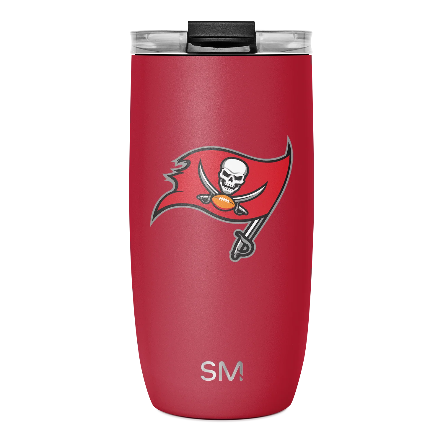 NFL Voyager Tumbler with Clear Flip Lid & Straw