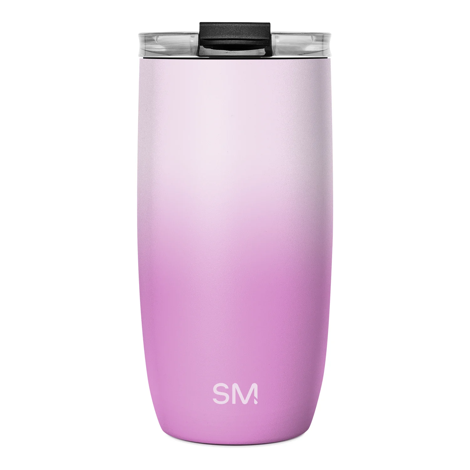 Voyager Tumbler with Clear Flip Lid & Straw