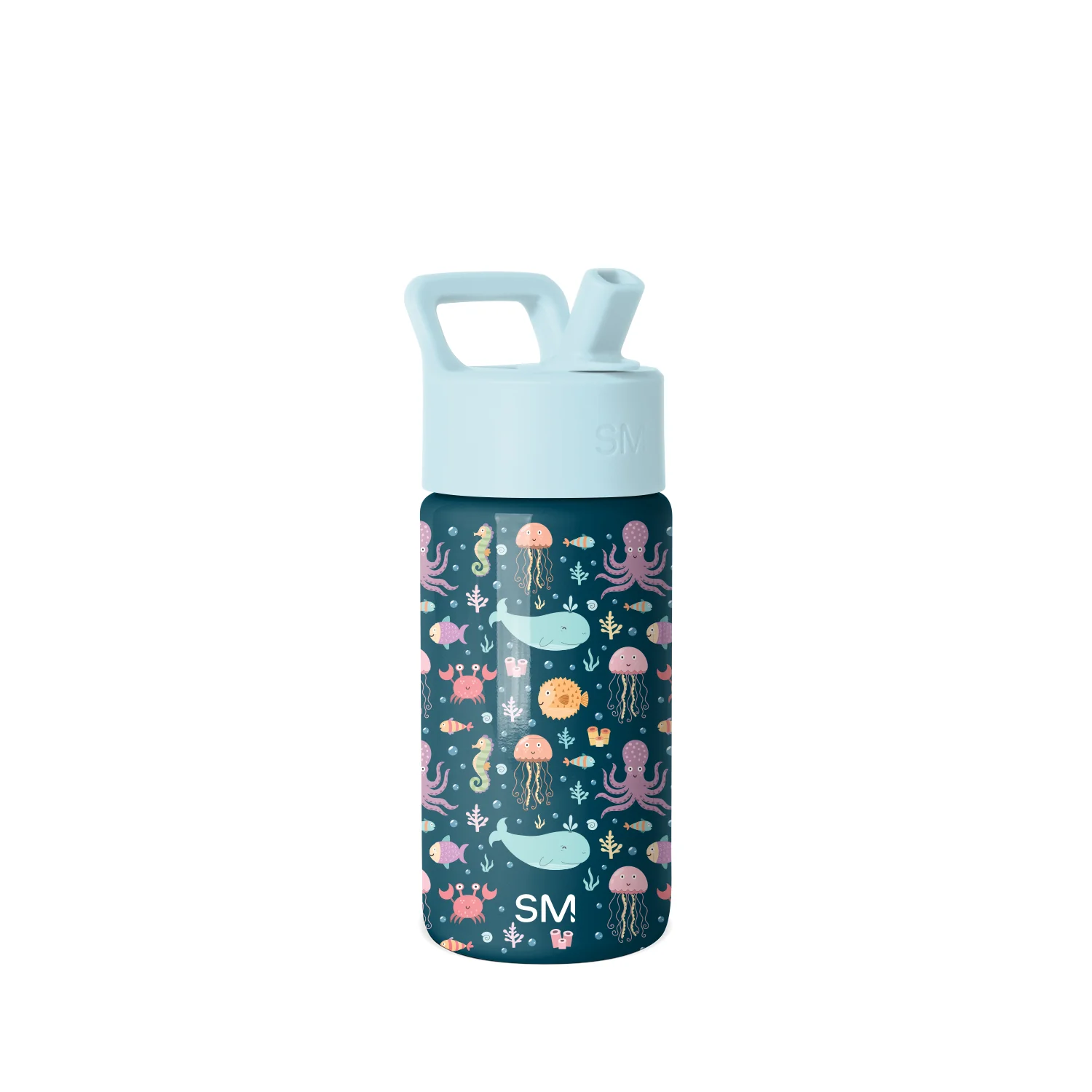 Summit Kids Water Bottle with Straw Lid